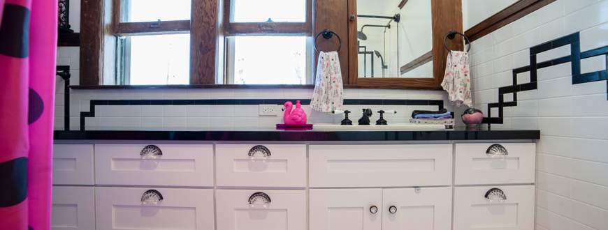 Historical house and bathroom remodel