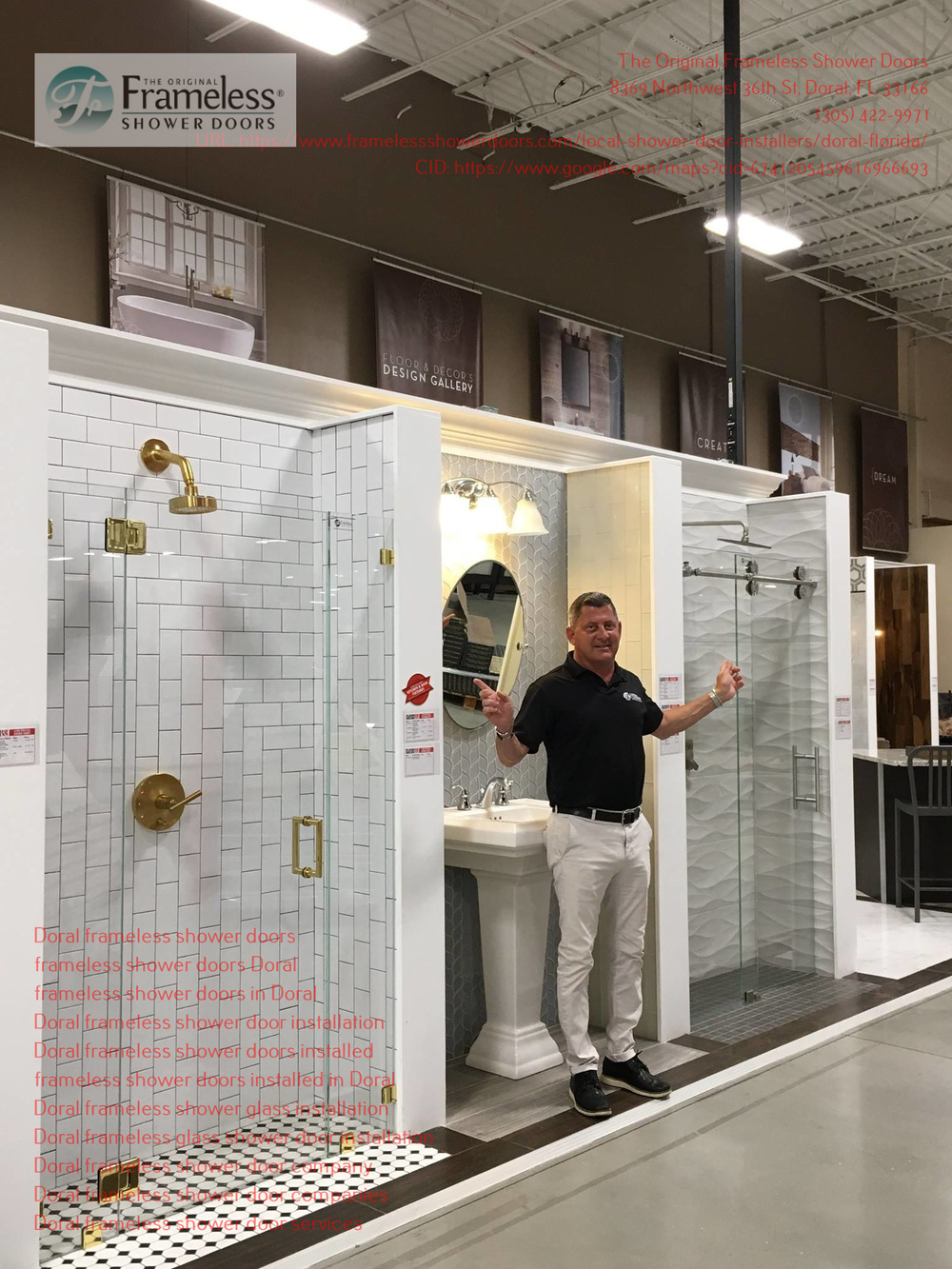 the Original Frameless Shower Doors Doral BuildZoom