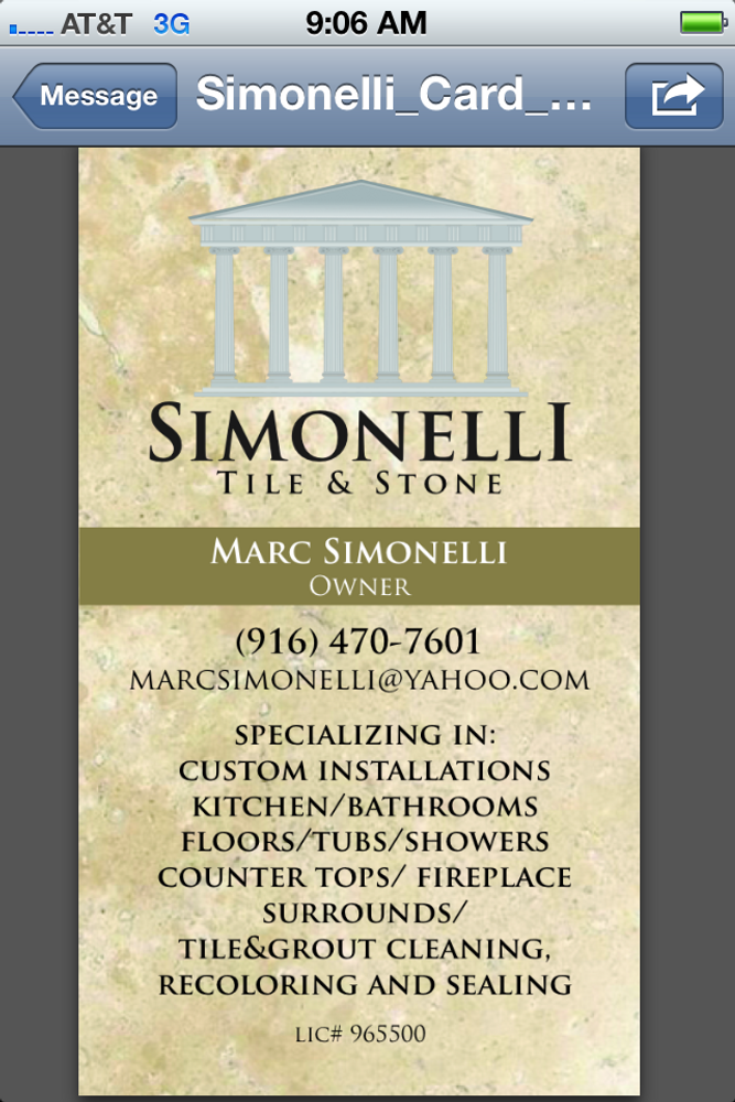 Marc Anthony Simonelli Project 1