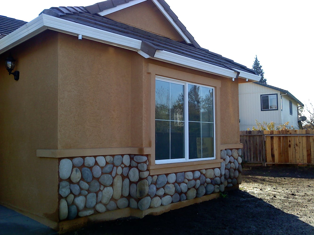 Three coat with texture