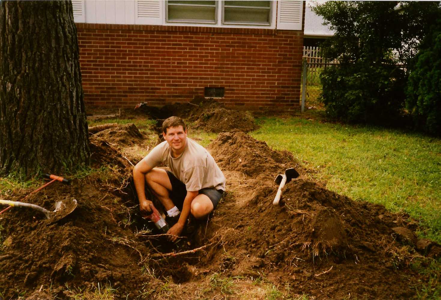 water and sewer lines