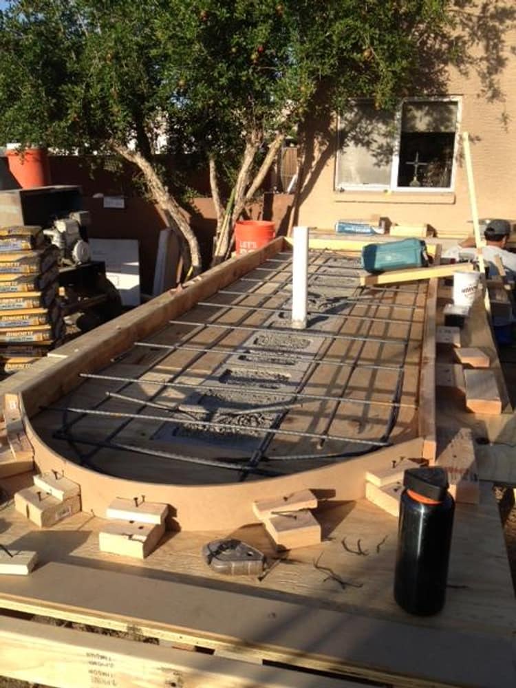 Custom Barbeque Area