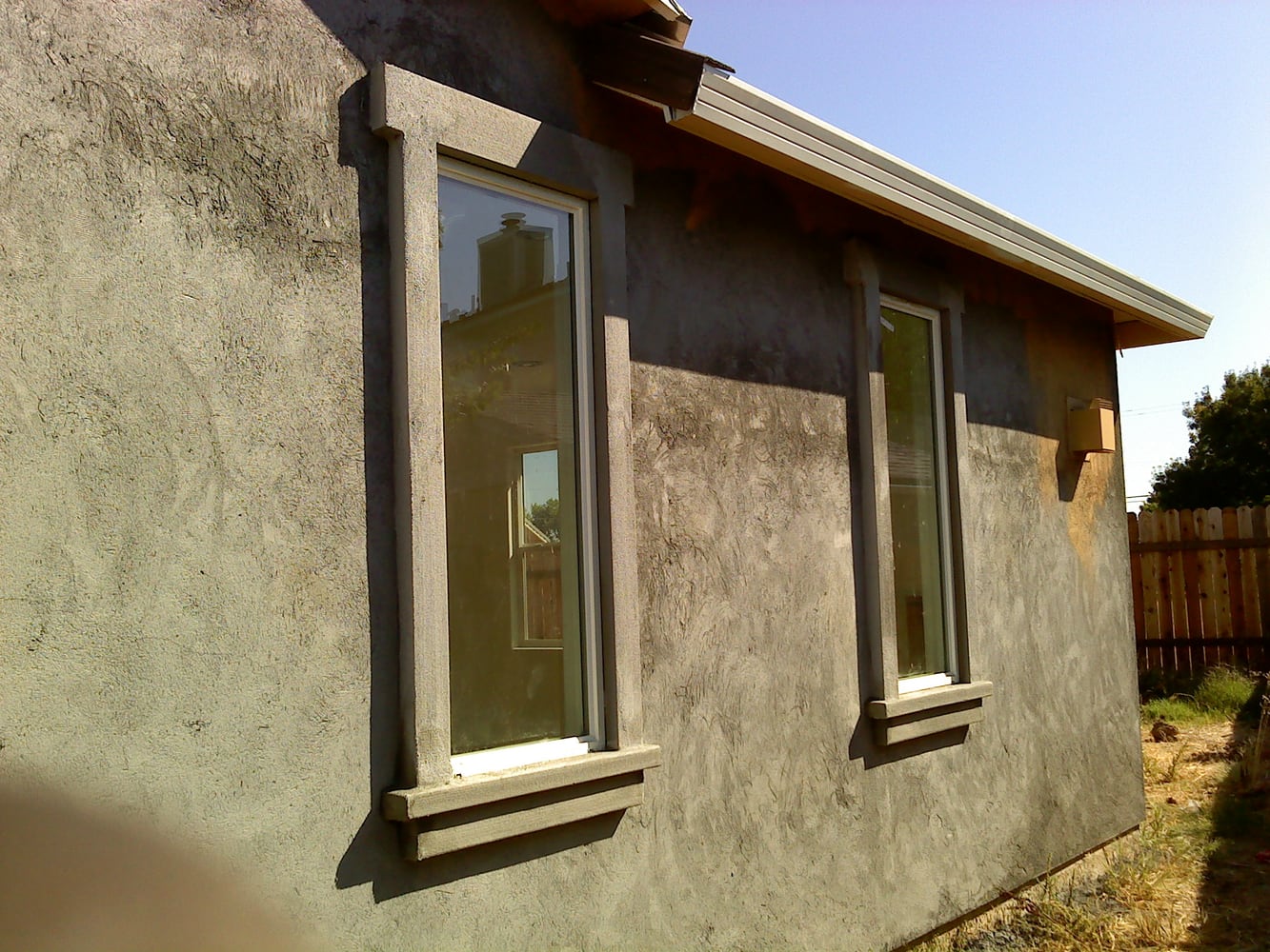 Three coat with texture