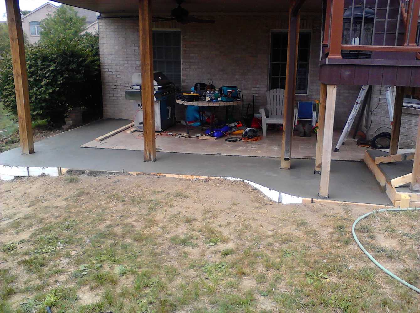 Project photos from Kevin Farrier