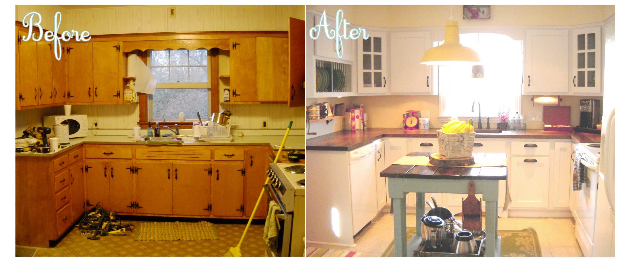 Before and after remodeling and services