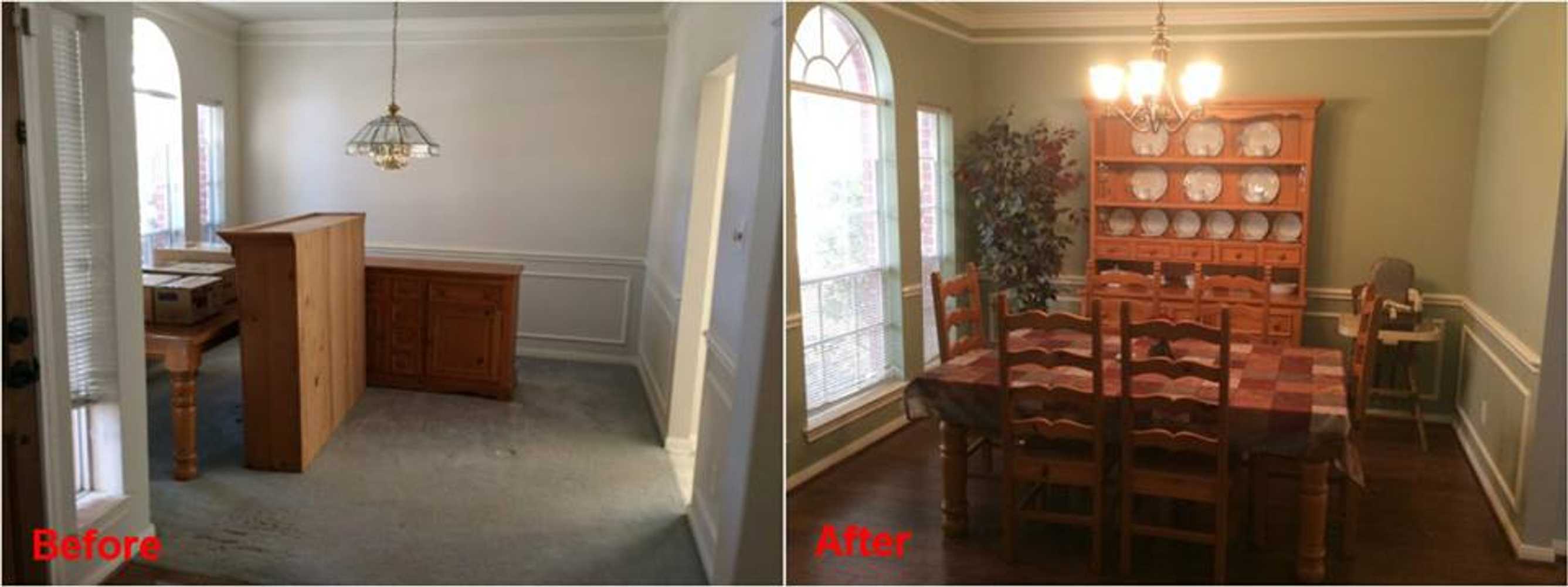 remodel job from Painting Services By Steve