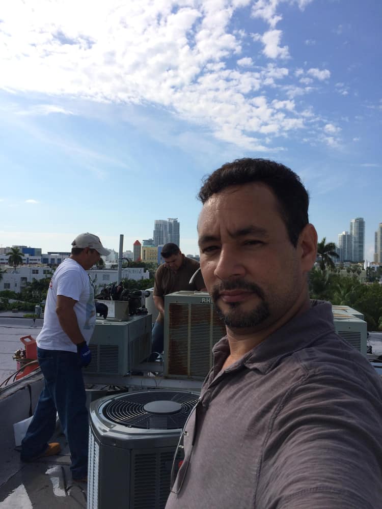 New AC Trane installation in south Beach