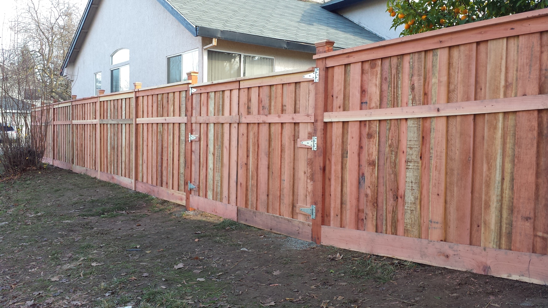 Redwood Fencing
