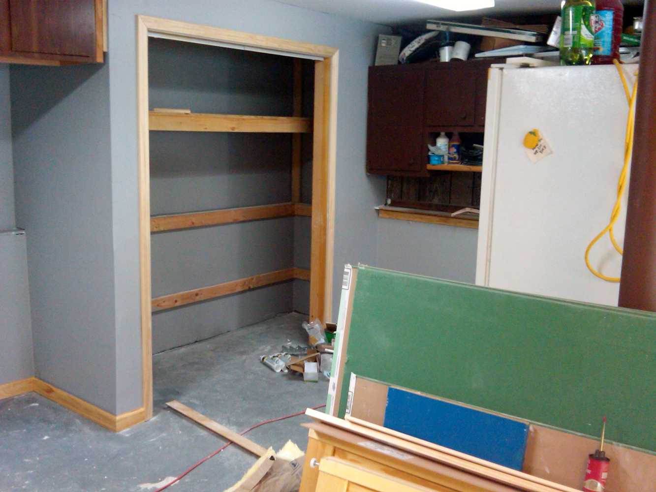 lower level dwelling complete restoration....flood damaged