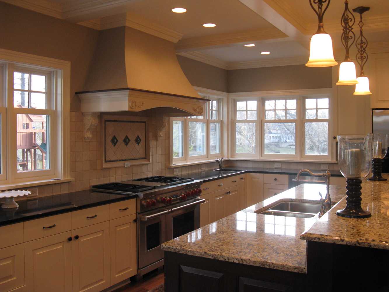 A kitchen/living room remodel in Edina Mn