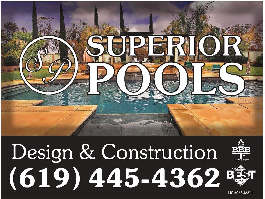 Superior Swimming Pool Construction