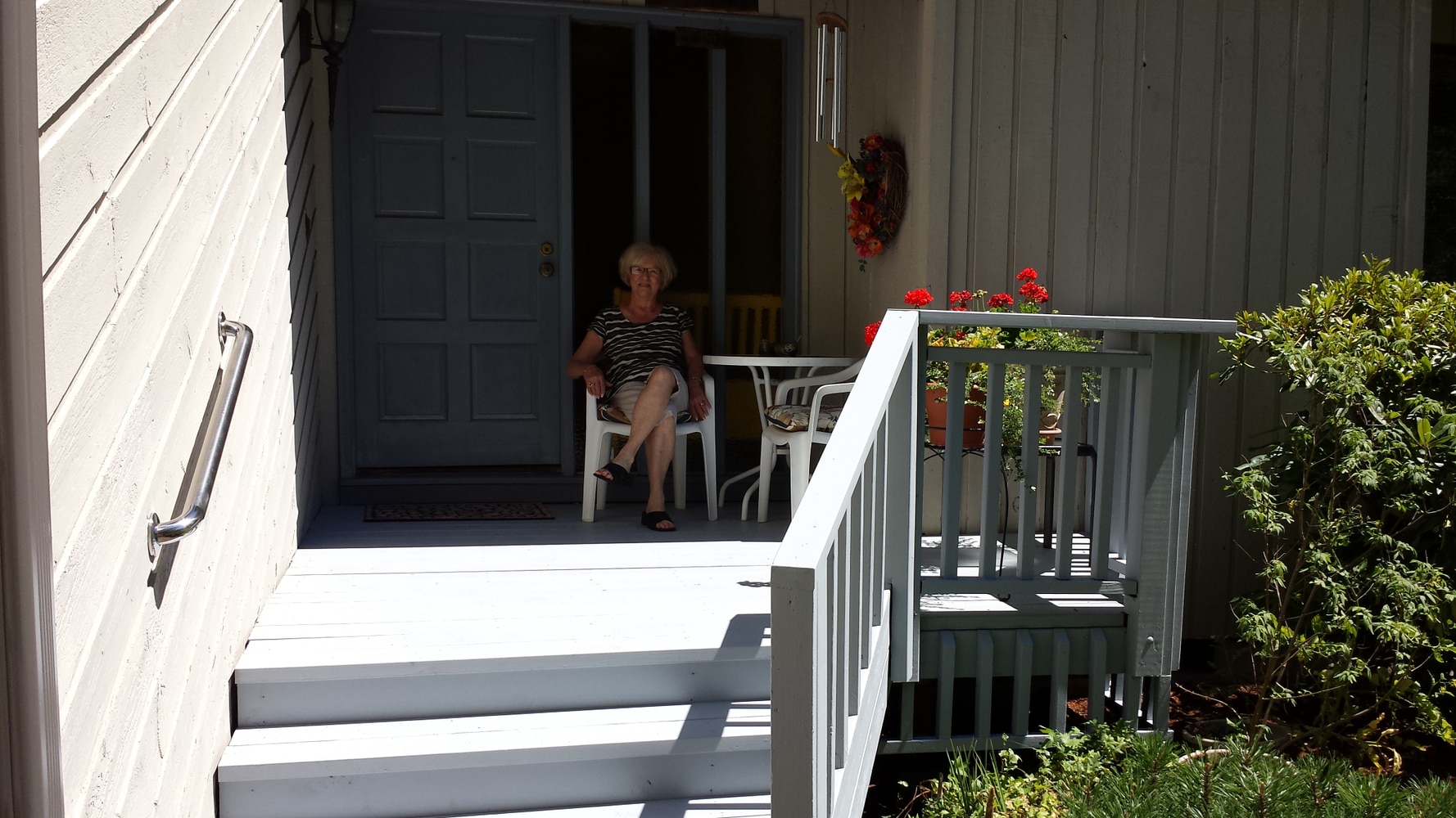 Porch Repair and Renovation, Front Door Touch Up - Busy Beaver Home Improvement LLC