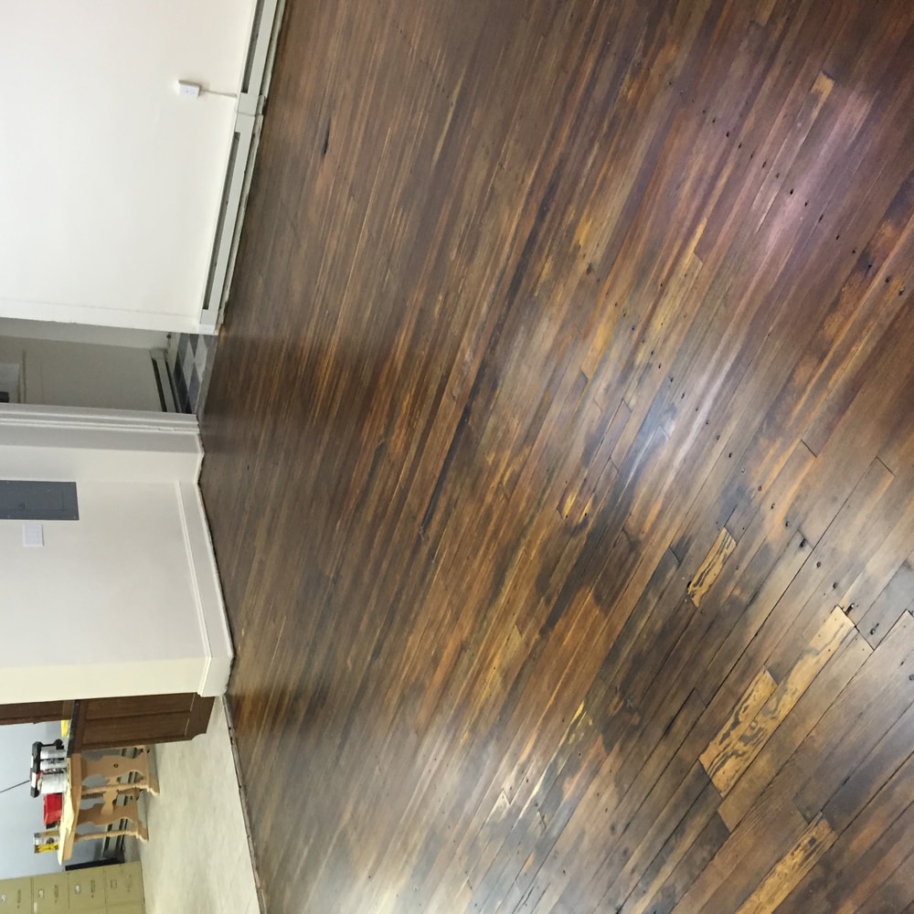 Hard wood floor salvage