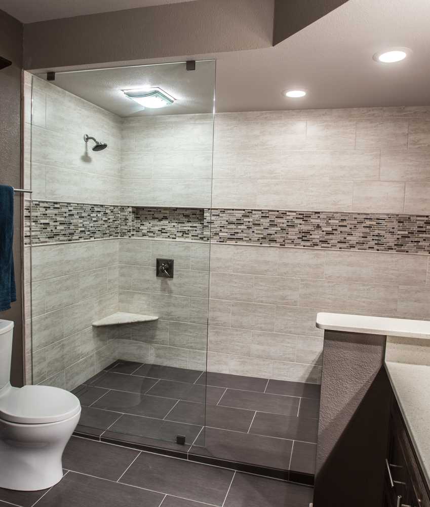 Spacious Walk-In Shower