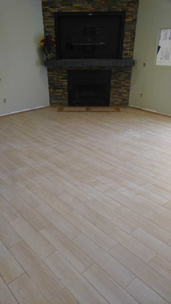 Wood Plank Tile! What a beautiful trend!