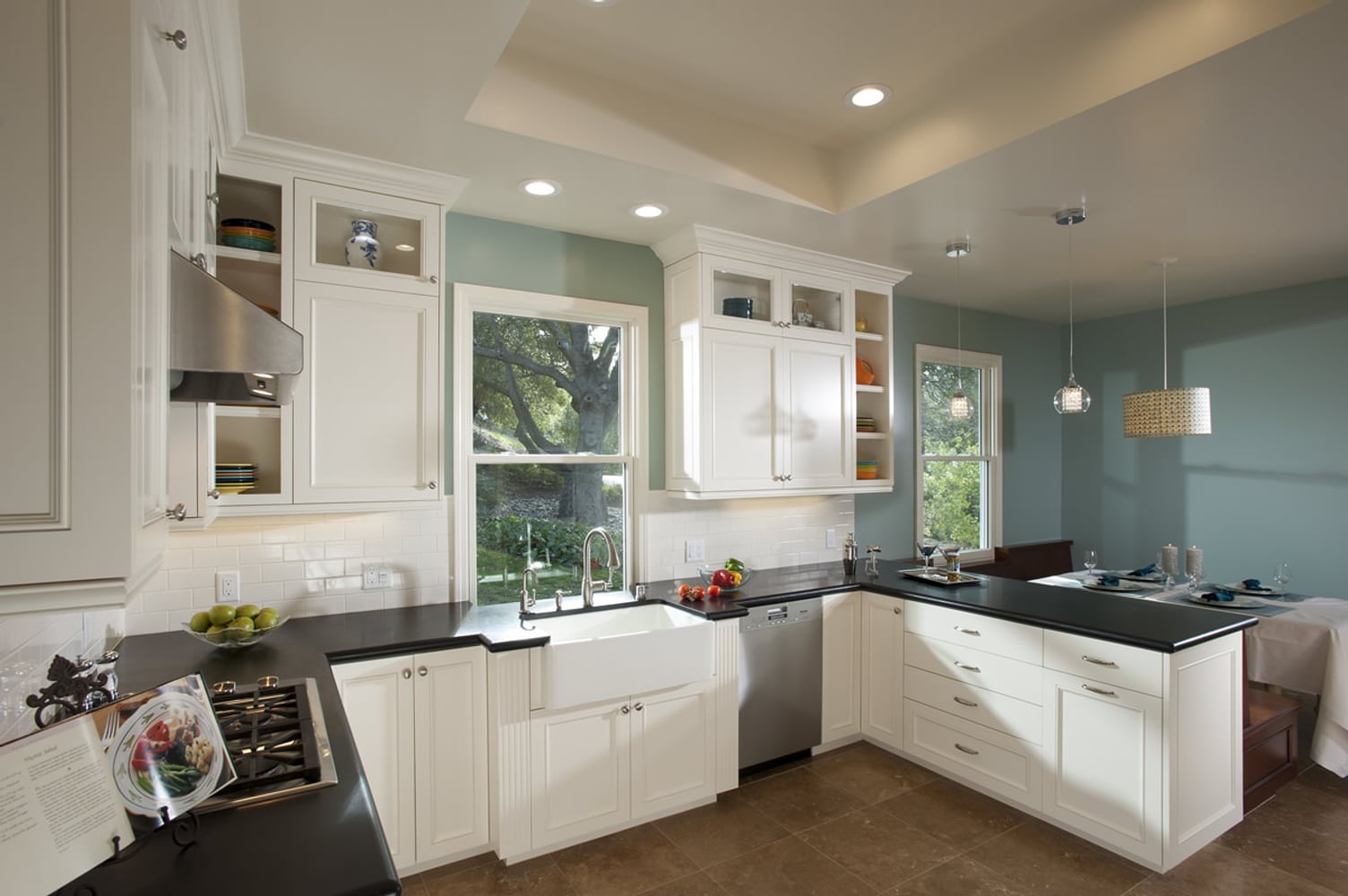 Colonial Kitchen Remodel - Saratoga, CA
