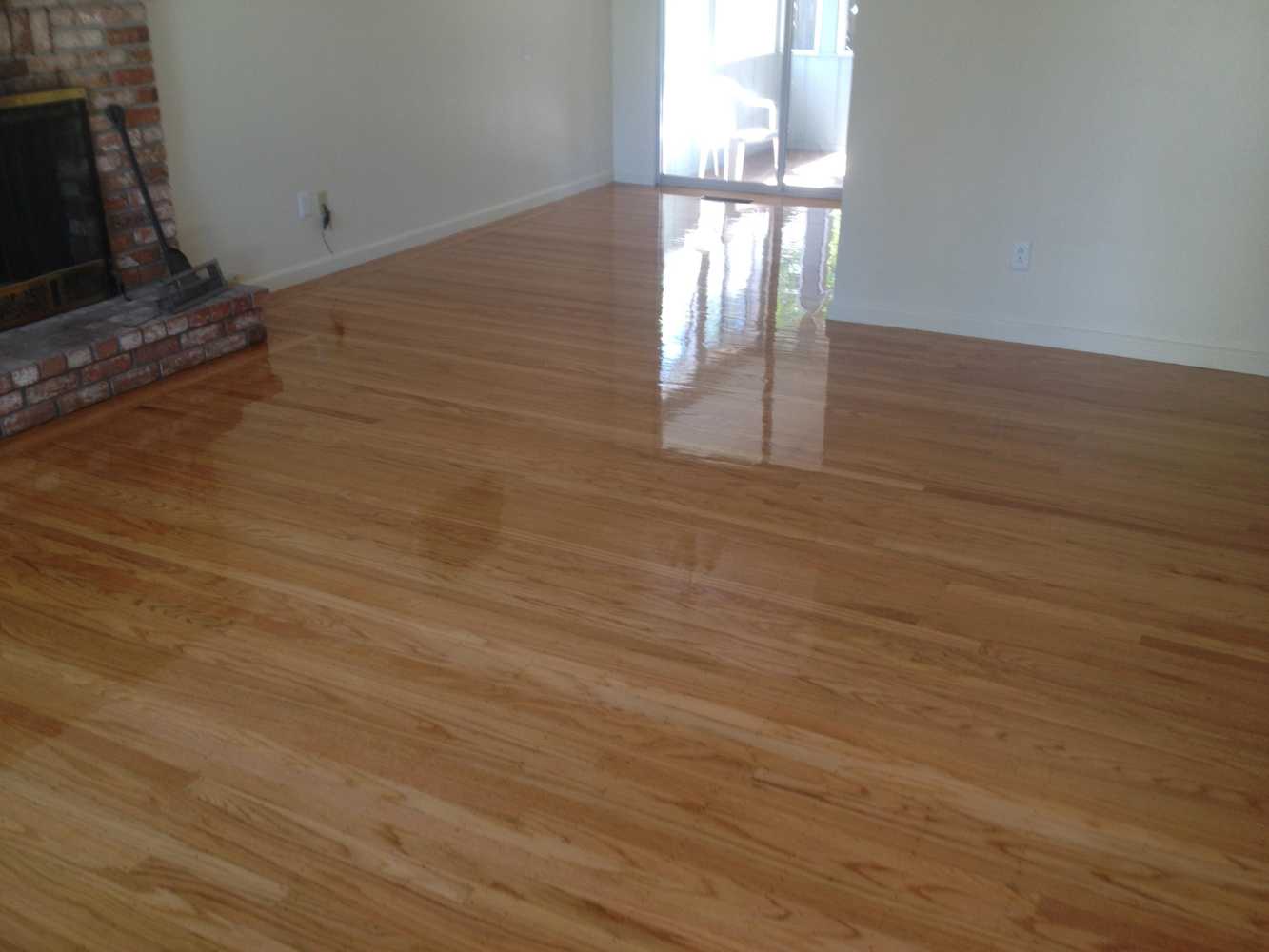 Wood floor refinishing 