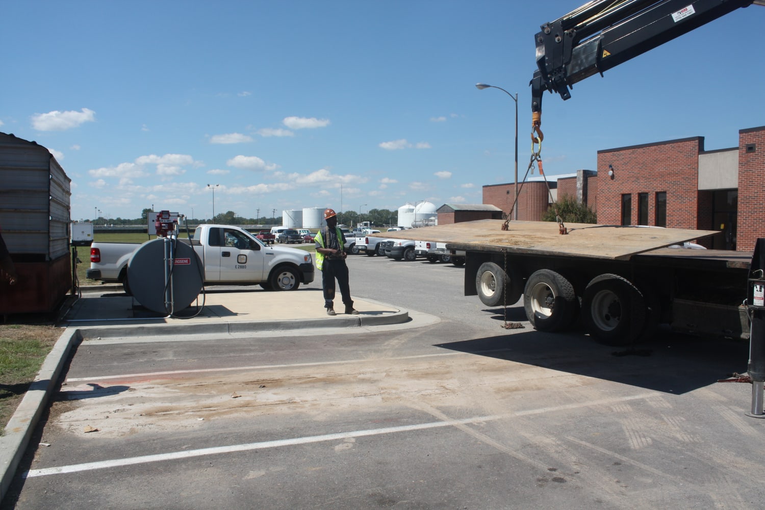 waste water treatment plant