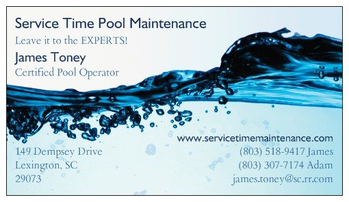 Service Time Pool Maintenance