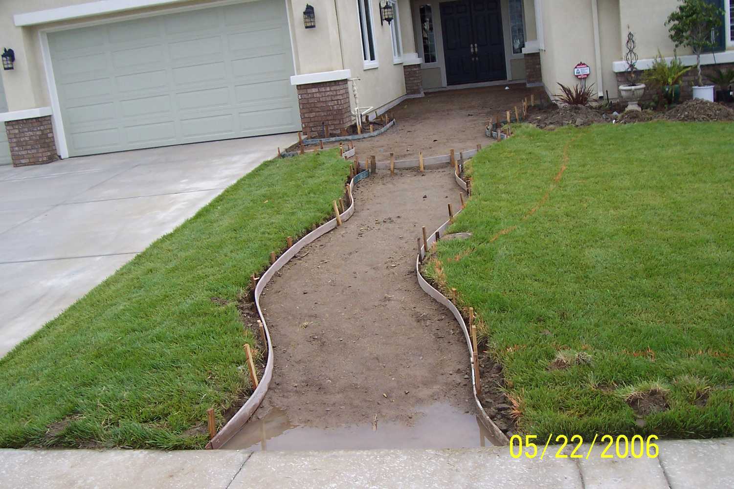 Landscape, concrete, sod and more