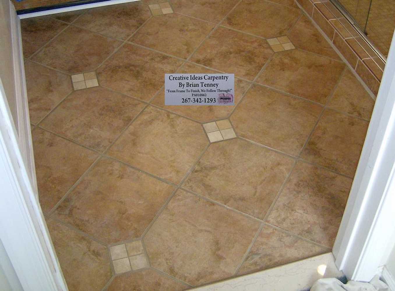 Master Bath, With Shower Seat