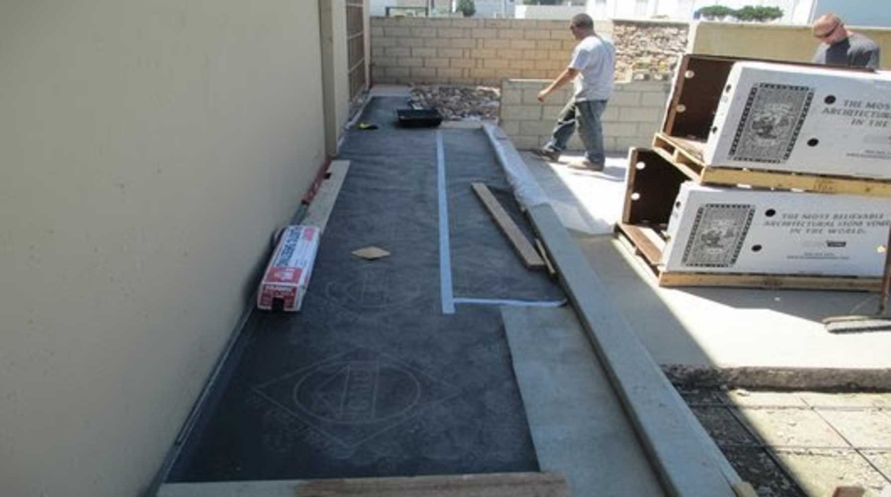 Concrete Foundation & Truck Entrance