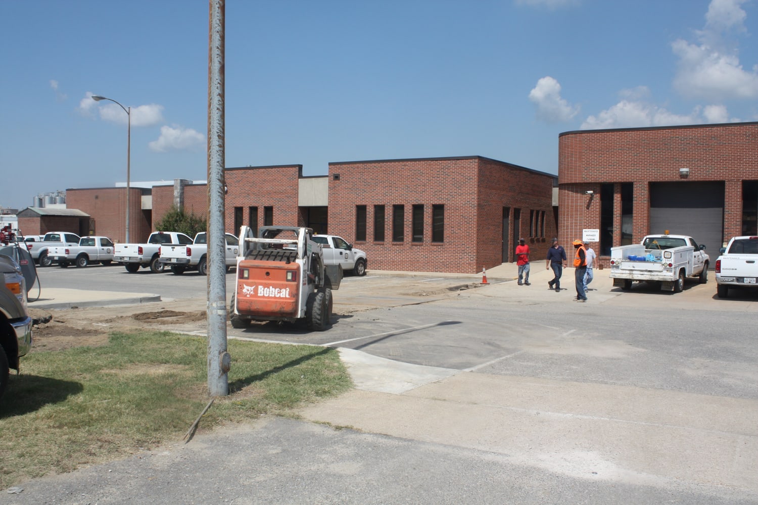 waste water treatment plant