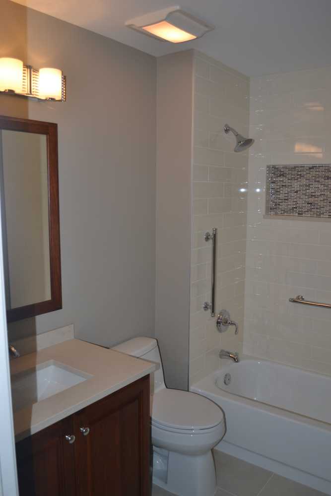 Hall Bath Remodel Westchester, IL