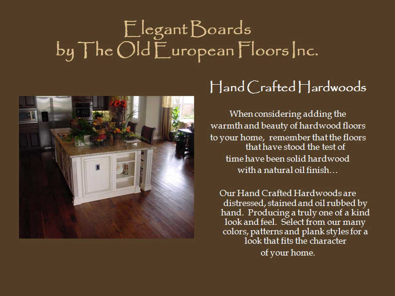 Photo(s) from Old European Floors Inc, The