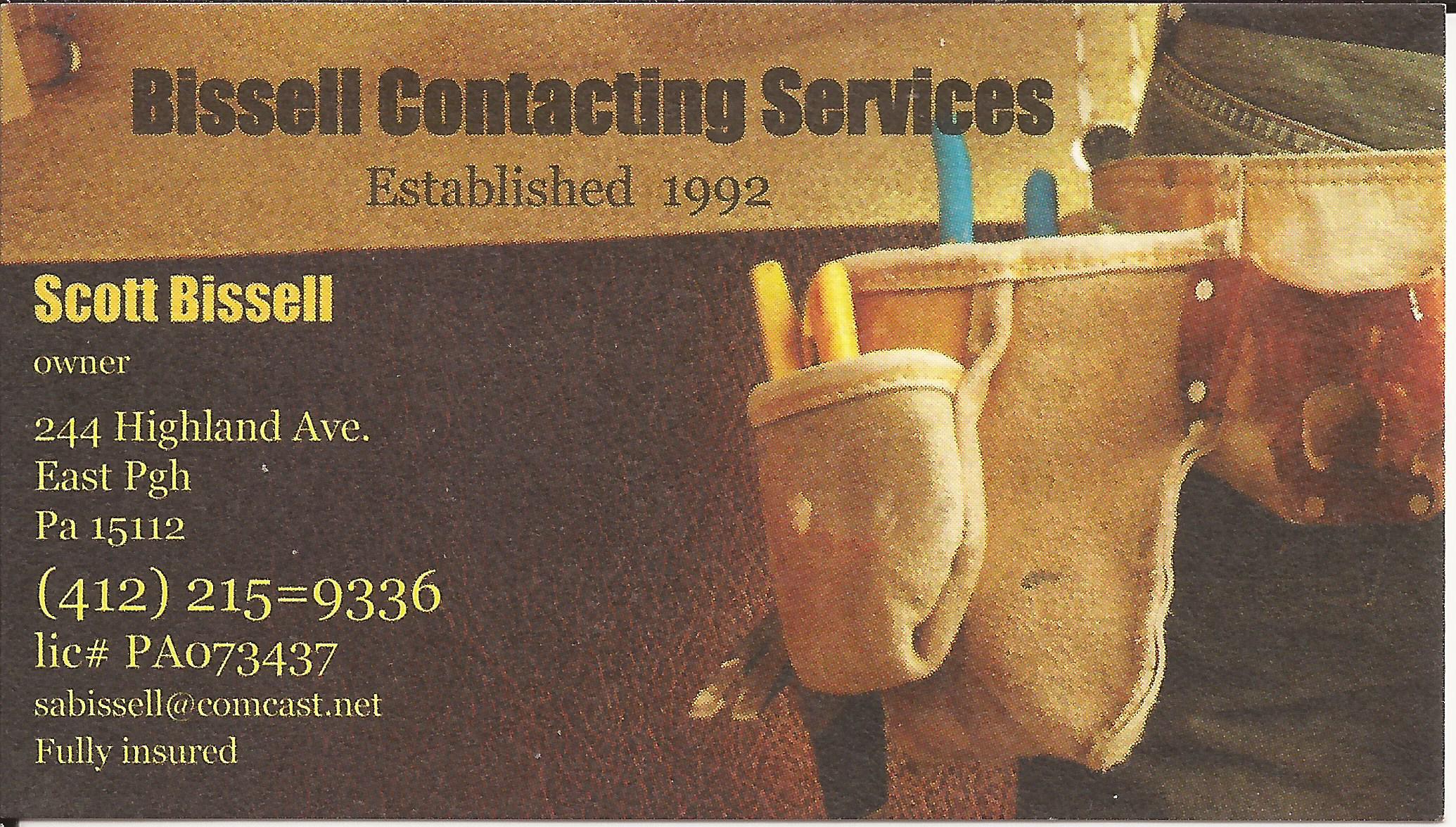 Bissell Contracting Services