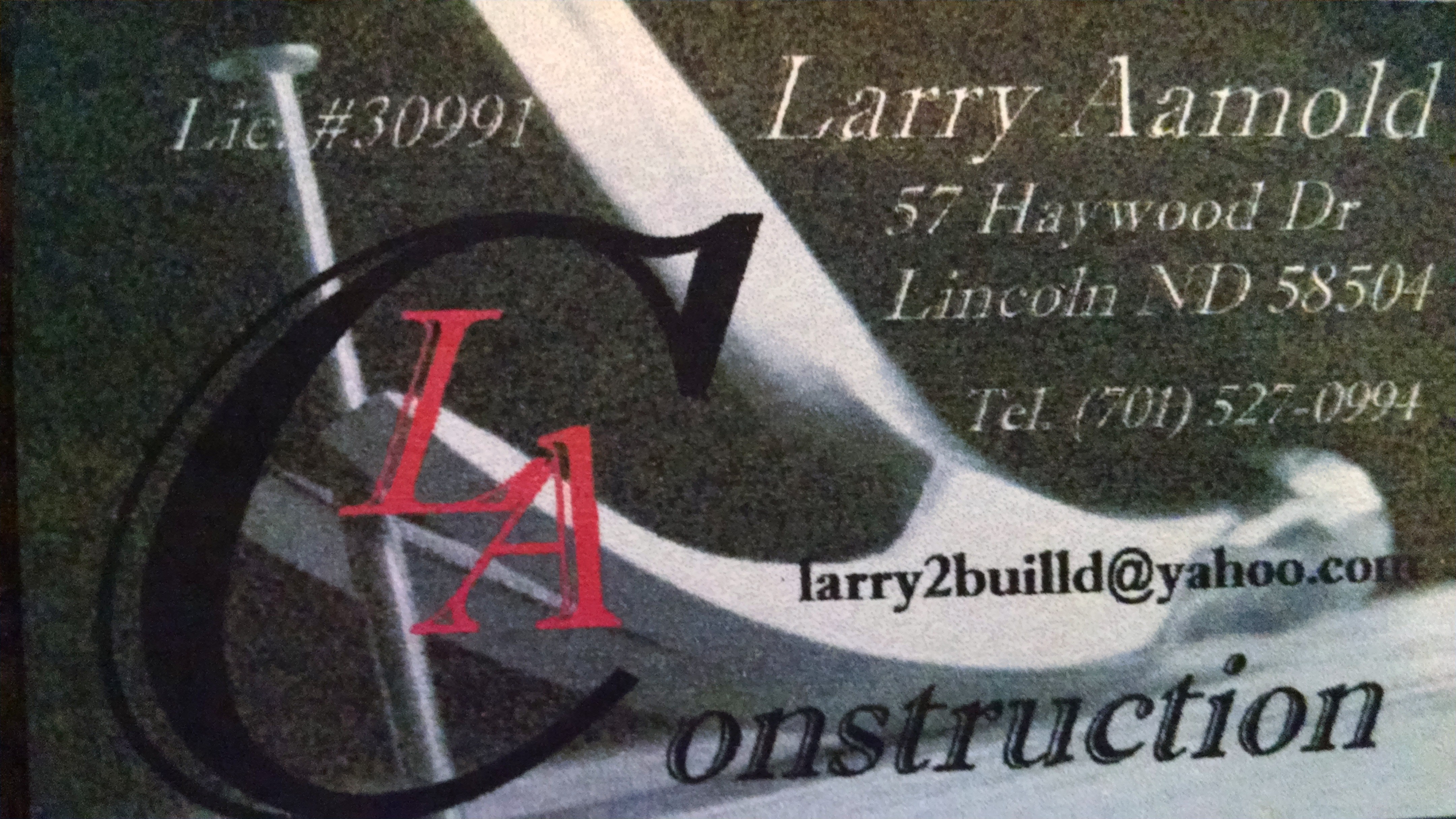 Larry Aamold Construction