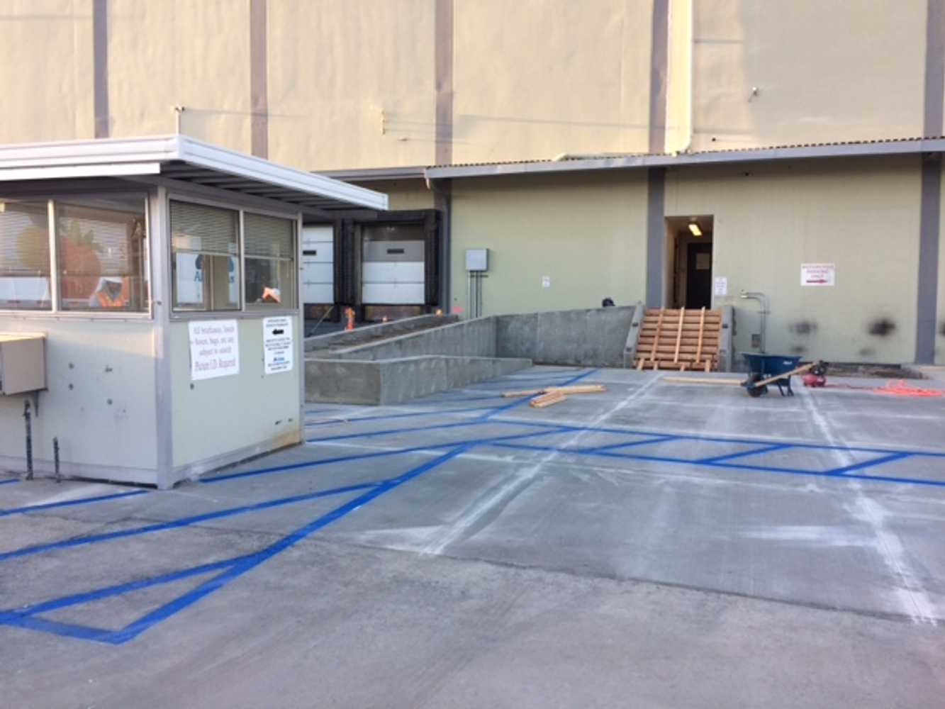 Albertsons Distribution Center, Brea, Ca. - Site Work