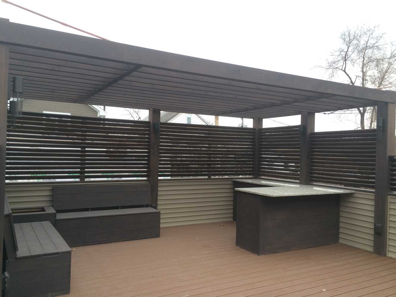 Rooftop Decks and Pergolas