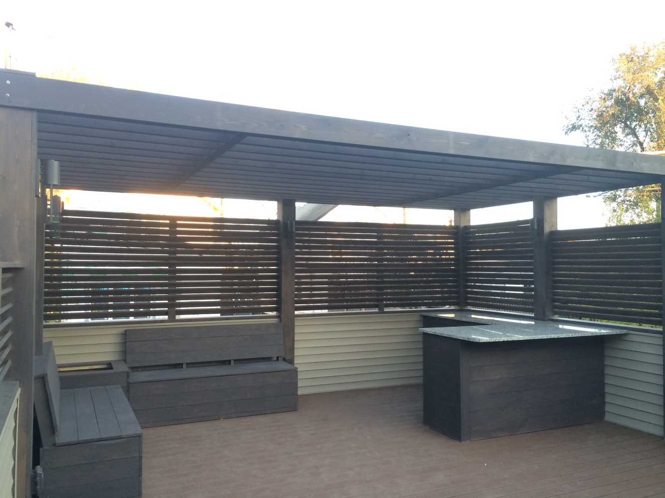 Rooftop Decks and Pergolas