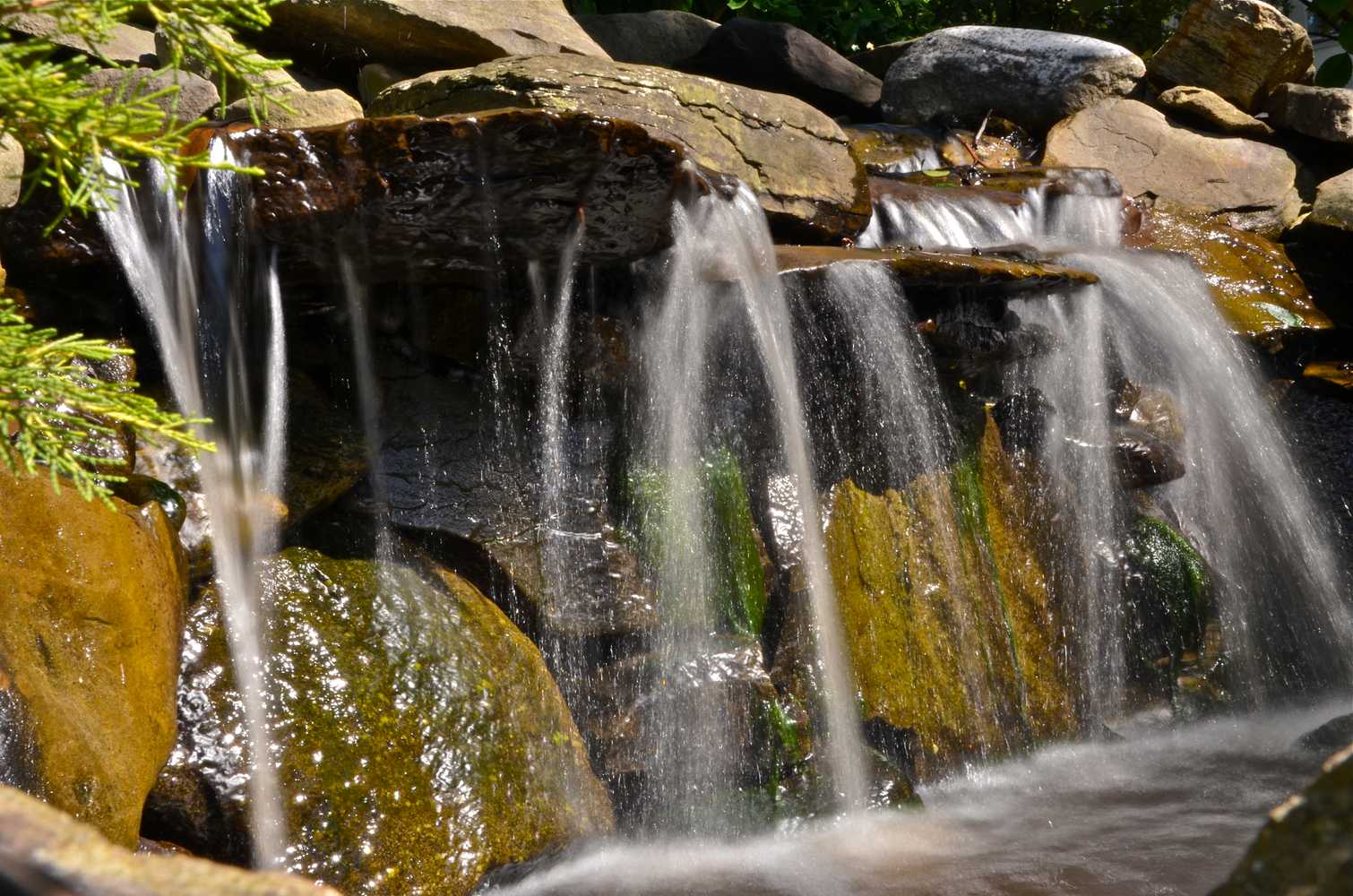 Scarsdale Waterfall by MG's Lawn Green Inc