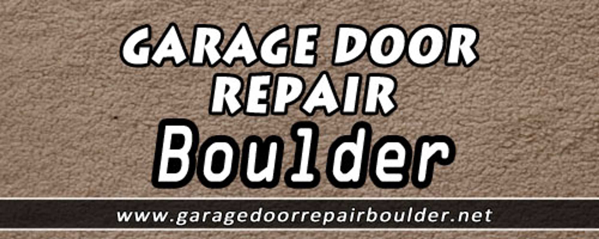 Garage Door Repair Boulder