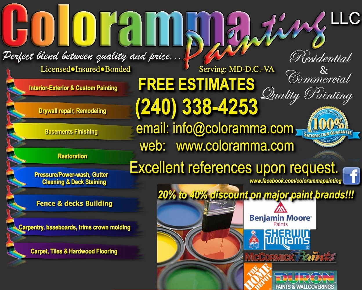 Coloramma Painting LLC. Project