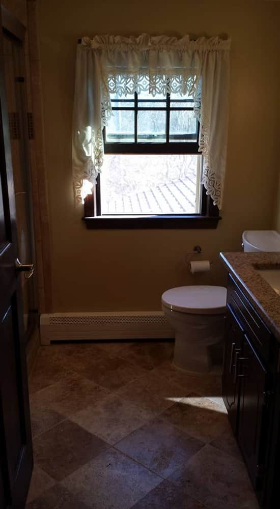 Master and half bath. remodel 