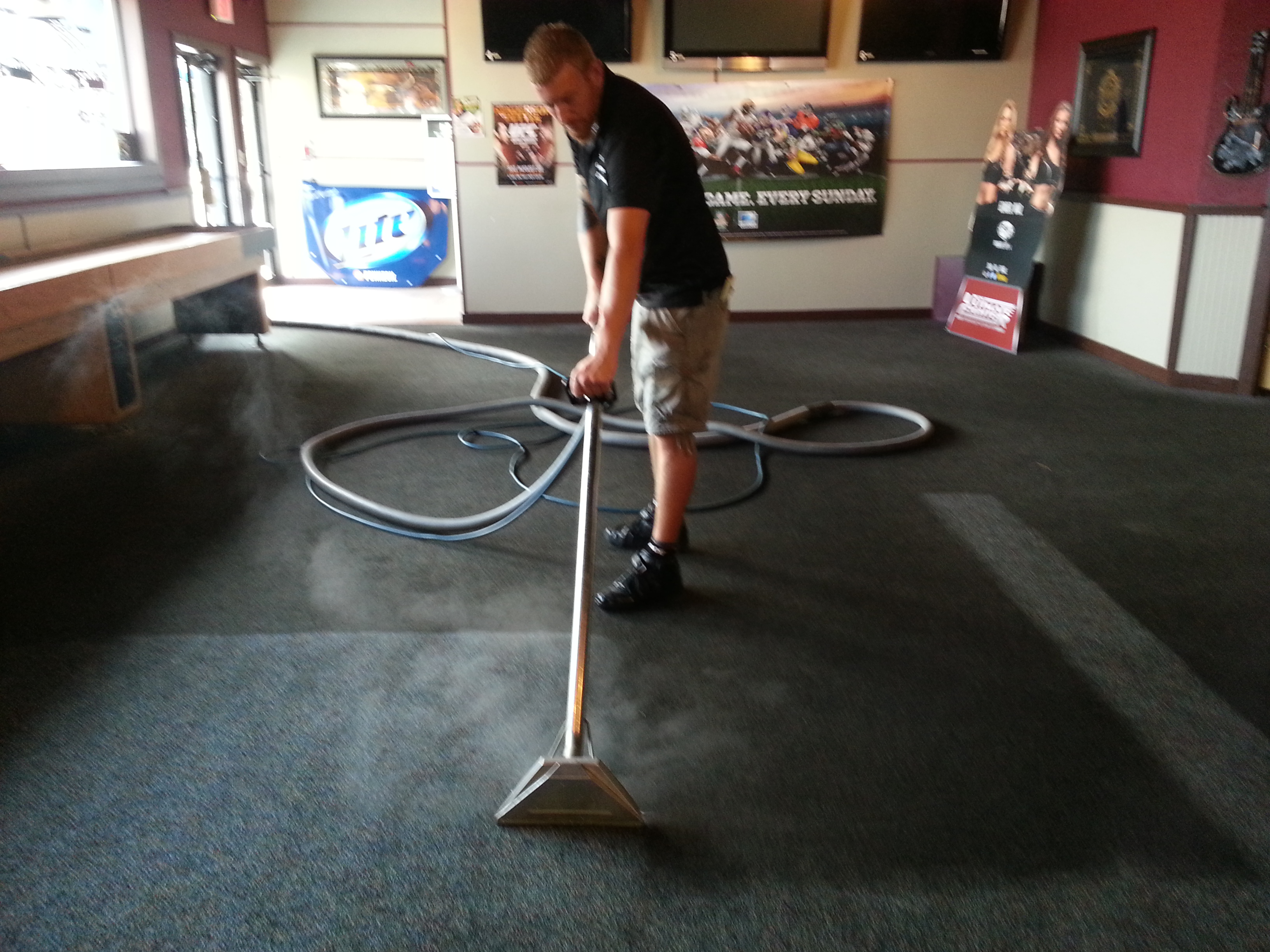 Steam Vac Carpet Cleaning