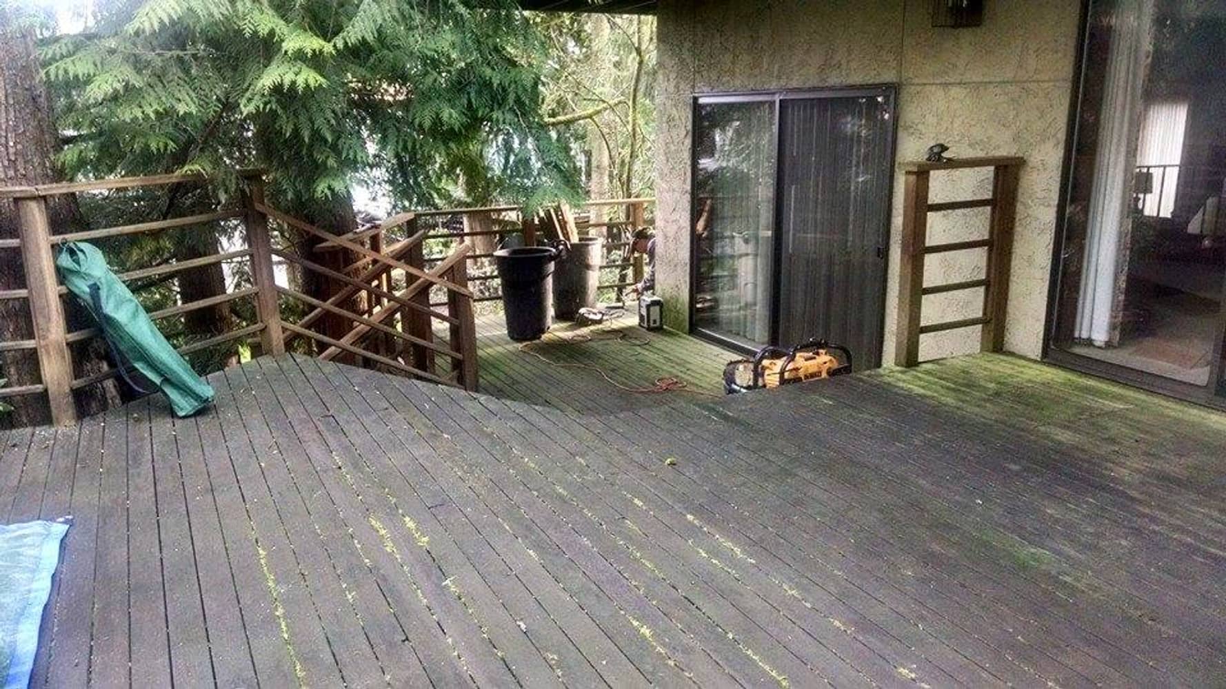 New Decking Project - Before & After