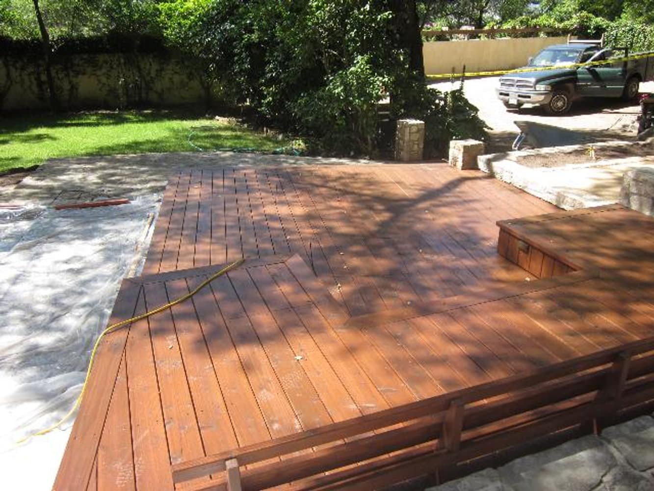 Kenwood residence remodel, decks and hardscaping