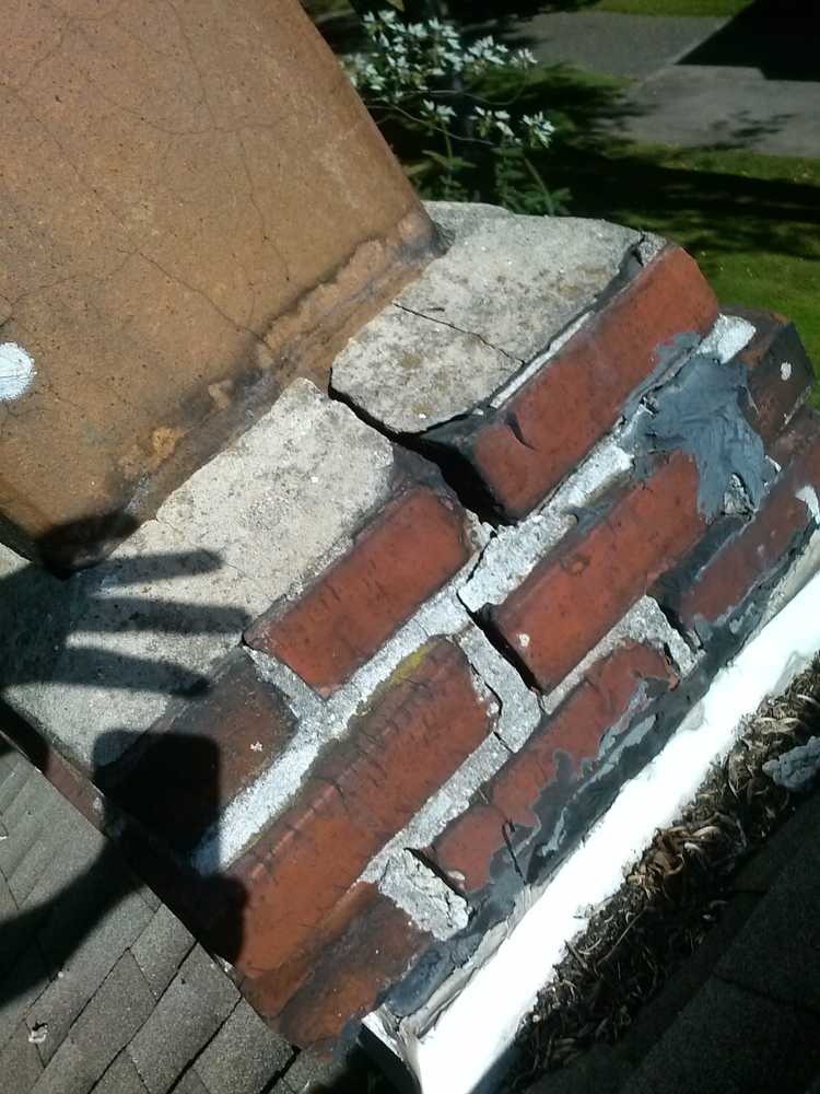 Brick Pointing - Top-Sealing Damper - New Flue Tiles - Cap - Crown