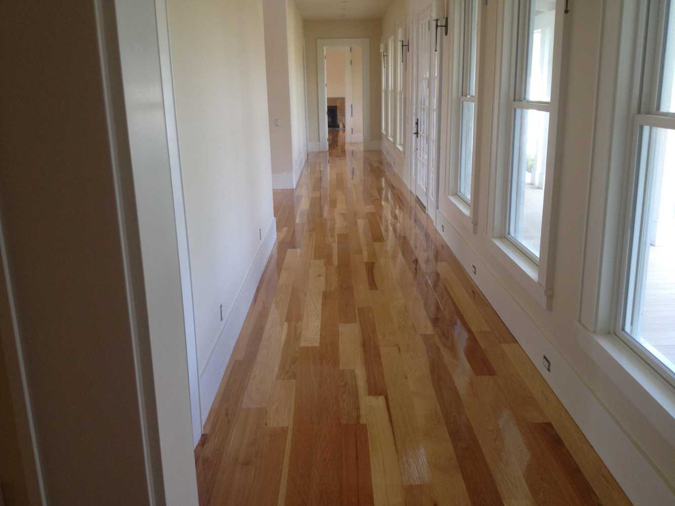 Wood floor installations