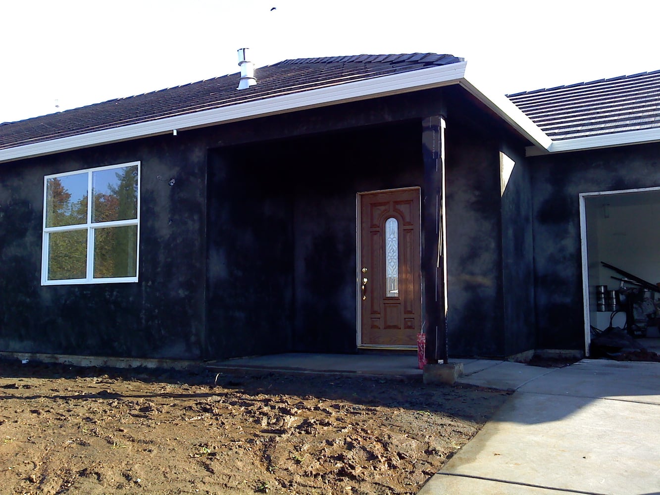 Three coat with texture