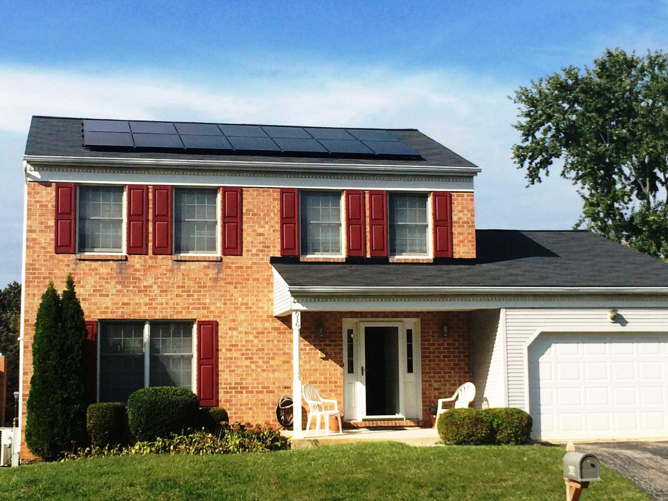 3.85 kW Solar System in Reisterstown, Maryland