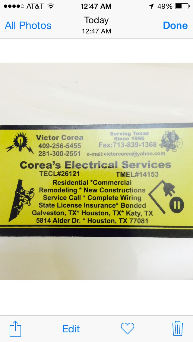 Coreas Electrical Services