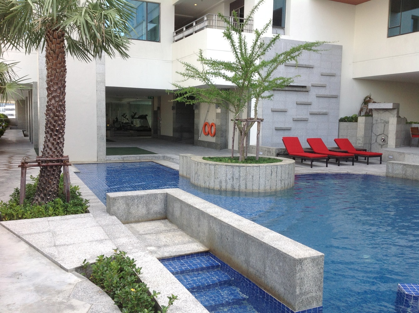 Hotel Pool, Spa, and Lobby