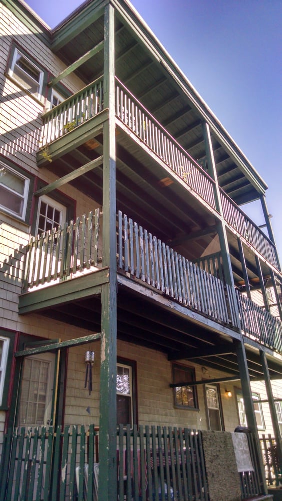 6 family porch rehab