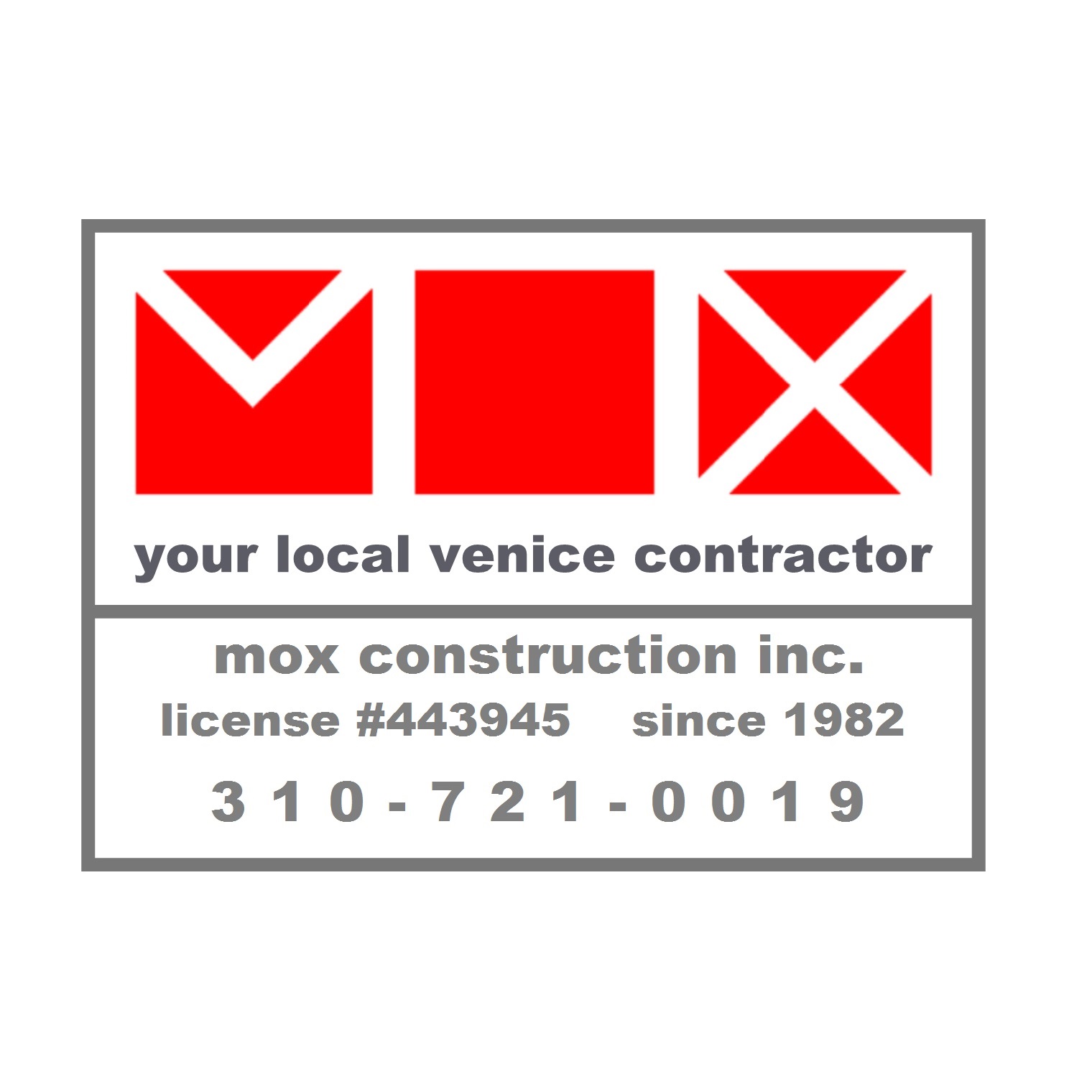 mox construction inc.