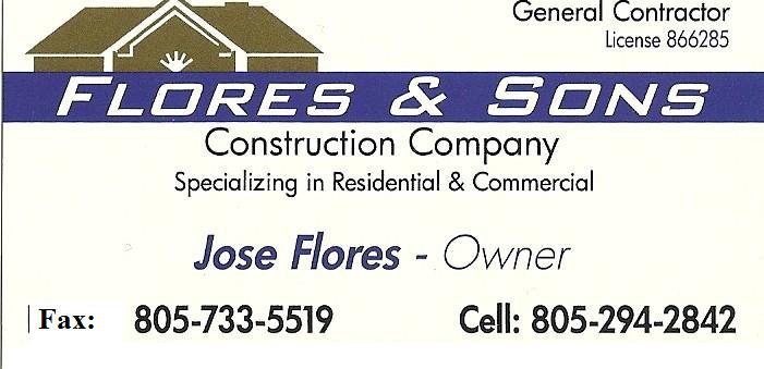 Flores & Sons Construction Co